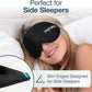 ⏳ LAST DAY SALE ONLY £6.99! 🌙 MyHalos 3D Blackout Sleep Mask | 100% Light-Blocking, Lash-Friendly & Pressure-Free Design | Lightweight Comfort for Deeper Sleep 😴