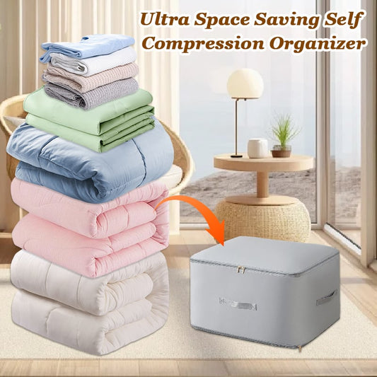 🌸Summer Sale 49% OFF🌸Ultra Space Saving Self Compression Organizer(BUY 2 GET EXTRA 10% OFF)