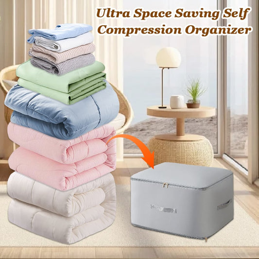 🌸Last Day Sale 49% OFF🌸Ultra Space Saving Self Compression Organizer (BUY MORE SAVE MORE)