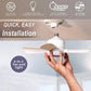 🔥Father's Day Presale  49% OFF😊2-IN-1 PORTABLE CEILING FAN & LIGHT with Remote Control