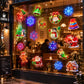 🎅Christmas Sale 49% OFF✨LED Christmas Light-Up Wall Decals