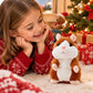 🐹 Last Day Special Price £9.99! Free Shipping！✨Talking Hamster Plush – repeats whatever you say, auto head-shaking, hilarious fun for kids & adults.🎁