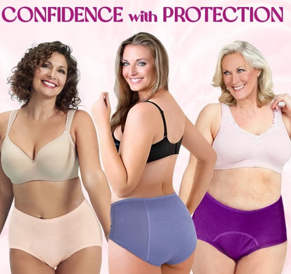🎉Last Day-Buy 1 Get 3 Packs &  Each ONLY ￡3.99!!🎉2026 Best Seller High Waist Leak proof panties✨Butter-Soft & Stretchy🍃