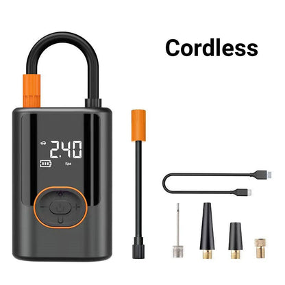 🏆LAST DAY SALE 50% OFF!!🔥Multifunctional Portable Car Tire Inflator with Light