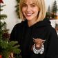 🔥 50% OFF 🐮 Cute Highland Cow Fleece-Lined Hoodie – Cosy, Warm & Perfect for Cow Lovers