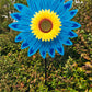 Colorful Sunflower Windmill-For Decoration Outside Yard