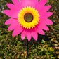 Colorful Sunflower Windmill-For Decoration Outside Yard