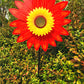 Colorful Sunflower Windmill-For Decoration Outside Yard