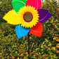 Colorful Sunflower Windmill-For Decoration Outside Yard