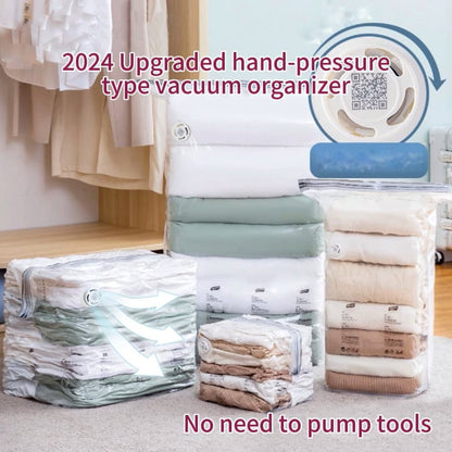 🔥LAST DAY 49% OFF🔥 2024 Upgraded Hand-Pressure Type Vacuum Organizer