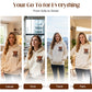 🔥 50% OFF 🐮 Cute Highland Cow Fleece-Lined Hoodie – Cosy, Warm & Perfect for Cow Lovers
