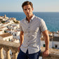🏖️Summer cool-down deal: just £11.99! 😎🇬🇧  Men's Non-Iron Shirts – Wrinkle-Free, Comfortable All Day & Perfect for Business or Casual👔✨