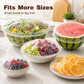 🥳2026 HOT SALE🥳💞50K+ SOLD! 🍽️✨ 50% OFF! Stretch Food Covers – elastic clear seal fits bowls & plates in seconds. Durable PE, reusable & keeps leftovers fresh! 🛡️✅
