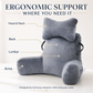 🔥 50% OFF! 📖 Multi-Functional Reading Pillow with Waist Support | Comfortable Back & Lumbar Cushion | Perfect for Bed, Sofa & Relaxing at Home ✨  FB广告文案