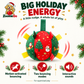 🎄 50% OFF | Christmas Interactive Dog Ball – Bell & Rechargeable Bouncing Toy🎄🐶🐱