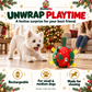 🎄 50% OFF | Christmas Interactive Dog Ball – Bell & Rechargeable Bouncing Toy🎄🐶🐱