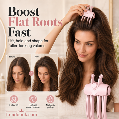 💥 50% OFF 🔥 3-Second Root Lift Volumizing Clip – Cordless, Rechargeable & Instant Volume