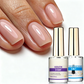🔥50% OFF TODAY! 💜✨ Lilac Glossy Mirror Nail Strengthener 💅 Strengthen & Protect Weak Nails | Smooth, Shiny Finish for Beautiful Nails ✨