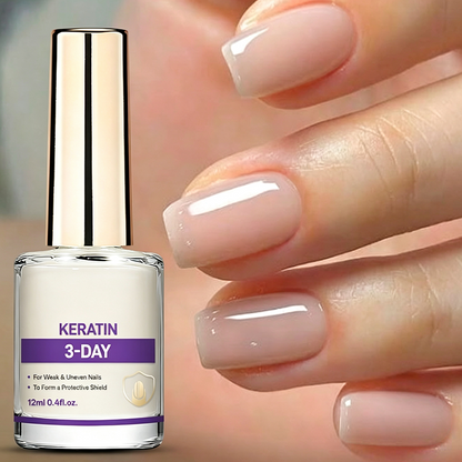 🔥50% OFF TODAY! 💜✨ Lilac Glossy Mirror Nail Strengthener 💅 Strengthen & Protect Weak Nails | Smooth, Shiny Finish for Beautiful Nails ✨