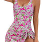 👙LAST DAY SALE: ONLY ￡12.99!!💃Women's One Piece Tummy Control Tie Knot Swimsuit