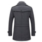 🔥Christmas Sale-Up to 50% OFF✨ Men’s Elegant Wool Blend Coat – Business Style Winter Outerwear