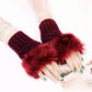 🔥BUY 1 GET 1 FREE🔥Fuzzy Soft Knit Warm Fingerless Gloves