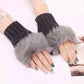 🔥BUY 1 GET 1 FREE🔥Fuzzy Soft Knit Warm Fingerless Gloves