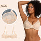 💖LAST DAY 50% OFF💖🌹Plus Size Full-Coverage Lace Support Bra – Soft Everyday Fit, C/D–H Cup