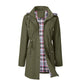 🧥LIMITED TIME 60% OFF🌧️Women's Checkered Lining Waterproof Windbreaker