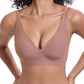 💜💜Jelly Wireless Womens Comfortable Wireless Bras Push Up Bralettes Seamless Tshirts Bras Deep V Everyday Bras