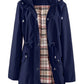🧥LIMITED TIME 60% OFF🌧️Women's Checkered Lining Waterproof Windbreaker