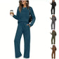 🔥LAST DAY SALE 60% OFF👍✨Women's 2026 UK Casual Crew Neck Top & Drawstring Pants Set