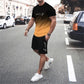 🏆Summer Cool Deal: ONLY ￡15.99!!😎Men's Gradient Color T-Shirt & Shorts Set