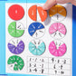 🔥SUMMER HOT SALE 49% OFF🏅Montessori Magnetic Book Fraction Puzzle