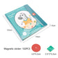 🔥SUMMER HOT SALE 49% OFF🏅Montessori Magnetic Book Fraction Puzzle