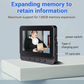 Wireless doorbell camera: 1080P, 170° angle, 4.3-inch screen, IPX65 outdoor waterproof, night vision