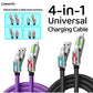 🔥 Last Day 49% OFF 🔥  4-in-1 USB Charging Cable fast charging MAX 240W (BUY MORE SAVE MORE)