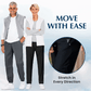 🔥 £9.99 Each Hot Sale 🔥Unisex Ultra-Stretch Quick-Dry Trousers – 2 Fits & Sizes UK10–28