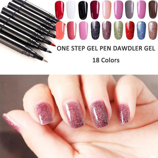 🎅Christmas Sale 50% OFF🔥One Step Nail Gel Pen🎁