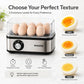🥚 50% OFF – Multifunctional Electric Egg Cooker | Boil, Poach & Make Omelettes for Up to 8 Eggs