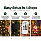 🎄 Upgrade Your Tree With Animated Christmas Magic! 🎅 ✨ Lighted Tree Pro - Smart DIY App-Controlled LED Christmas Tree Lights with Custom Holiday Patterns