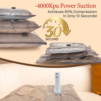 ⏳ 50% OFF! ⏰✨ X7 Cordless Travel Vacuum Bag – Portable Vacuum Storage Bag | Space-Saving & Easy to Carry | Perfect for Travel, Luggage & Home Storage