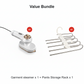 🔥 50% OFF 💨 2-in-1 Portable Garment Steamer & Iron – 5-Second Heat-Up, Compact & Travel-Ready