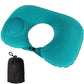 Tpu Press Inflatable U-Shaped Travel Pillow