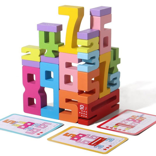 💖LAST DAY SALE 49% OFF💖Montessori-Inspired Wooden Number Blocks – Unlock Your Child’s Potential!