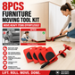 🔥48% off! Hot deal🎁Casters! Move your furniture with ease—all by yourself! They won’t damage your furniture or floors, making it easy to maintain your ideal home environment.