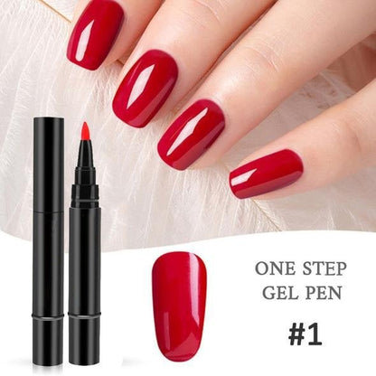 🎅Christmas Sale 50% OFF🔥One Step Nail Gel Pen🎁