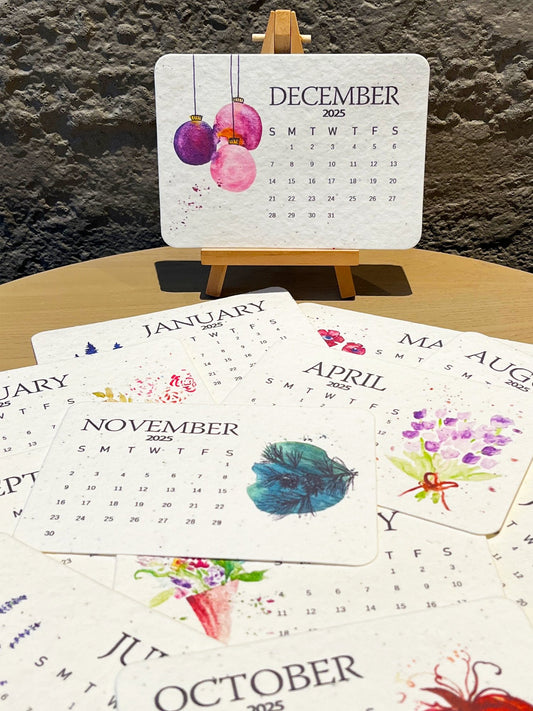 🌸Last day promotion 75% off🌸Eco-Friendly Plantable Seed Calendar 2025🪴2