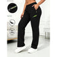 🔥 OVER 50% OFF 👖 Women’s 6-Pocket Cargo Trousers – Elastic Waist, Straight-Leg & Everyday Comfort