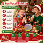 ⏳LAST DAY SALE ONLY ￡11.99!!✨🎵Mini Karaoke Machine for Kids with Wireless Microphones